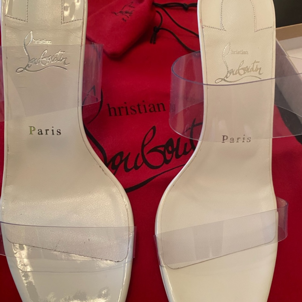 LOUBOUTIN “JUST NOTHING Heels WILL TAKE 500 🅿️🅿️ - Picture 2 of 6